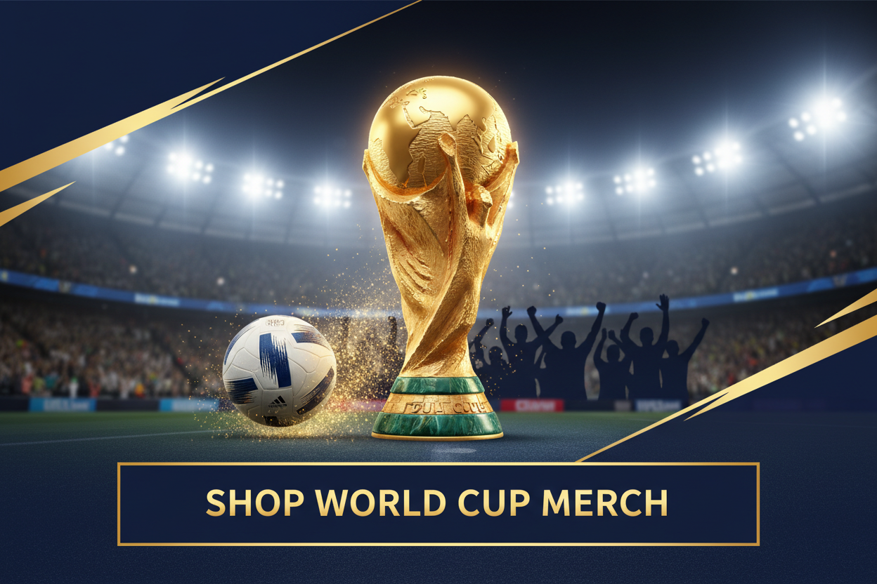 World Cup Merch Banner